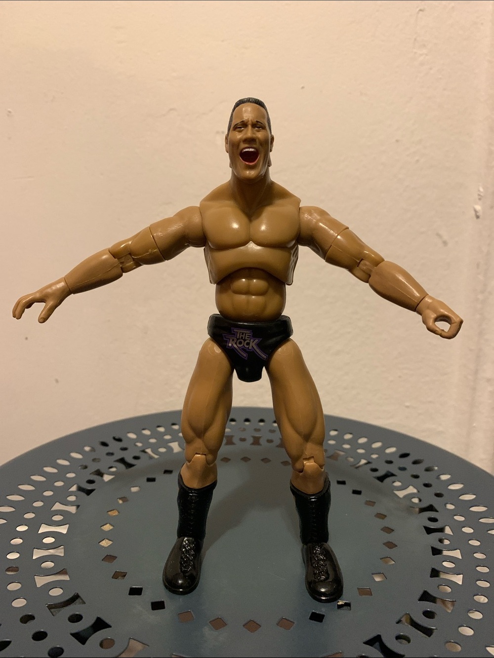 The Rock 2000 WWE Jakks Pacific Finishing Moves Figure